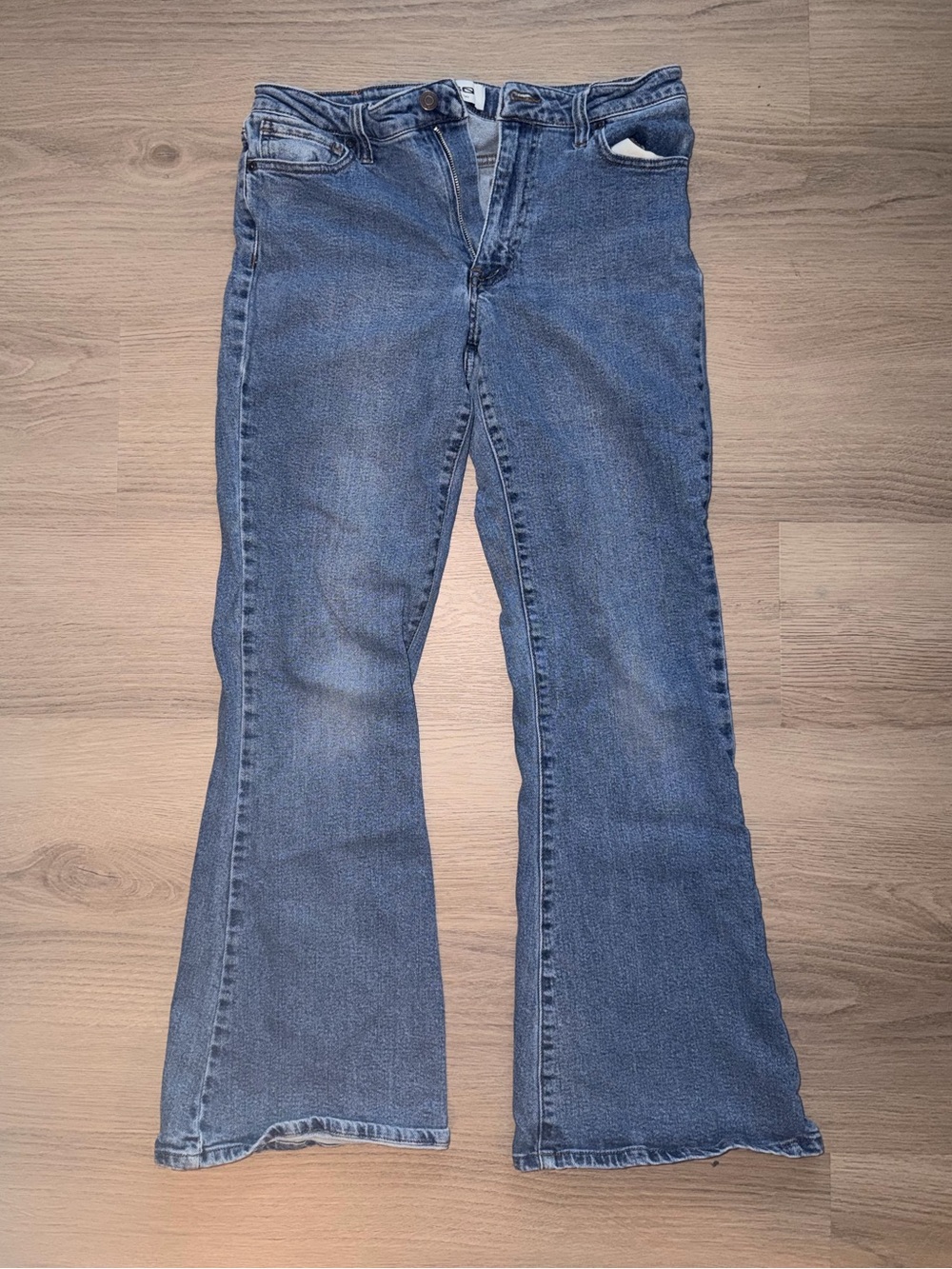 RSQ Women's Medium Blue Flare Jeans